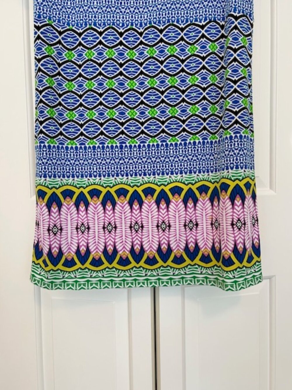 Laundry by Shelli Segal Geometric Print Shift Dress | Size MP - Picture 3 of 8